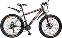 FLYing Unisex's 21 Speeds Mountain bikes Bicycles Shimano Alloy Frame with Warranty, Black 26