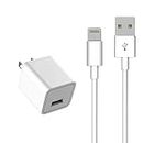i Phone Charger [MFi Certified] Travel Home Wall Charger and a Charging Cable Compatible with i Phone 14, 13, 12, 11, i Phone SE, X, 8, 7, 6, 5, i pad Mini, pod Touch, and i pods