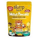 Slurrp Farm Instant Breakfast Millet Pancake Mix, Banana Choco-Chip And Supergrains, Natural And Healthy Food, 150g