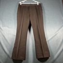 Vintage Profile Sport Co Mens Pants Brown Size 34 Reg Wool