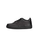 Nike Unisex Air Force 1 (Gs)' Basketball Shoes, Black Black Black 009, 6 UK