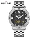 NORTH EDGE Men's Sports Outdoor Digital Watches Altimeter Compass Waterproof 50m