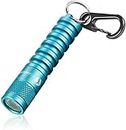 LUMINTOP EDC01 Keyring Torch, Flashlight 120 Lumens Waterproof Pocket Torch, 36 Hours Run Time Small LED Torch, 3 Output Modes Torch Keychain Gadgets, Blue AAA Torch (Battery Not Included)