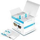 MOSSLIAN Glass Lens Cleaning Wipes, Individually Wrapped Pre-Moistened Touchscreen Cleaner Tissues with Microfiber Cleaning Cloth for Cell Phone Screen, Watch, Eyeglasses, Sunglasses, Goggles, iPad