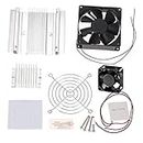 Easy Electronics TEC1-12706 Thermoelectric Peltier Module Cooler Cooling System with Heatsink Set + 2-Fan + Accessories