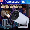 Mini Portable LED Projector For Android 11 5G Wifi Bluetooth Home Theater HDMI