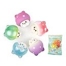 BEEMAI Mushroom Cat Series Blind Pack (5PCs in one Bag) Random Design Cute Figures Collectible Toys Birthday Gifts