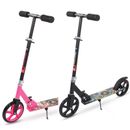 Folding Kids Scooter Kick Push Scooter Safe Big Wheels For 3-16 Years Teens Gift