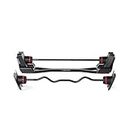 Bowflex SelectTech 2080 Adjustable Barbell and Curl Bar, 9-36 kg, Black/Red