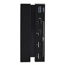 USB Hub for PS4,High Speed 5-Port USB Hub 2.0 & 3.0 Expansion Hub Controller Adapter,5 Port HUB for PS4 High Speed Charger Controller Splitter Expansion for Playstation 4 PS4 Game Console