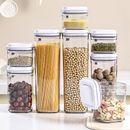 Cereal Storage Containers, Kitchen Airtight Food Storage Containers BPA Free 