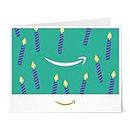 Amazon.com.au Gift Card - Print - Birthday Candles Teal