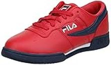 Fila Men's Original Fitness Fashion Sneaker, Red/Navy/White, 11 M US