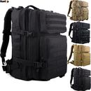 45L Military Tactical Army Backpack Molle Assault Pack Camping Rucksack Bag