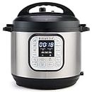Instant Pot Duo 7-in-1 Electric Pressure Cooker, Slow Cooker, Rice Cooker, Steamer, Saute, Yogurt Maker, Warmer & Sterilizer, Includes Free App with over 1900 Recipes, Stainless Steel, 3 Quart