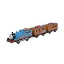 Thomas & Friends Fisher-Price Talking Thomas - UK English Edition, battery powered motorized toy train with character phrases and sounds