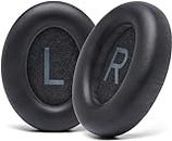 Sounce Replacement Earpads Cushions for Bose 700 (NC700) Headphones Ear Pads with Softer Leather Earmuffs High-Density Noise Cancelling Memory Foam - Black