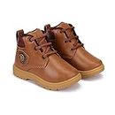 Bersache Casual Shoes, Lace Up, Boots Shoes,Canvas Shoes for Boys (1582) Brown