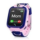 connect2kidz SeTracker SETLBS01 Touch Screen Kids Safe 2-Way Voice Calling Watch Phone- Pink | Kids Smartwatch for Boys & Girls | SIM Card Supported | SOS & Voice Call, Voice Chat | Long Battery Life