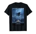 Jurassic World Mosasaurus Movie Poster T-Shirt