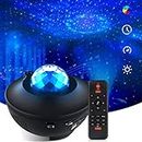 Lacoco Galaxy Projector, Star Projector Galaxy Light Projector with Remote Bluetooth, Music Speakers & Ocean Wave, Projecteur Galaxie Night Light Projector for Bedroom Children Room Holiday Decoration
