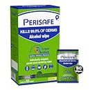 PERISAFE Pocket Sized Sanitizing Disinfectant Wipes Individually wrapped- Pack of 50 wipes