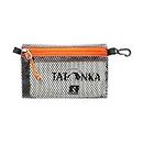 Tatonka Reißverschlusstasche Zip Pouch - Flache Aufbewahrungs- und Dokumententasche in verschiedenen Größen und als Set - durchsichtig, wasserfest und robust , black, S (15 x 10 cm)