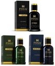 Paquete de 3 perfumes Fogg Combo Xtremo & Impressio & Intensio para hombre de 100 ml