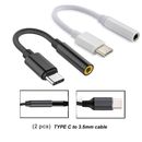 Fit for Google USB Type C to 3.5mm Headphone Audio Jack Aux Stereo Cable Adapter