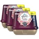 Glade Scented Gel Air Freshener, Eliminate Odours for up to 45 Days, Floral Whispers Scent, 180g, 3 Pack