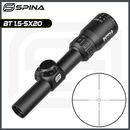 SPINA OPTICS BT 1.5-5X20 LPVO Rifle Scope BDC Etched Glass Reticle Real Gun
