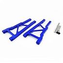 Atomik RC 12 mm Wheel Hex for 1:10 Scale Traxxas Slash 4X4 + Other TRX Models Front Lower Arm Blue