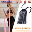 Mesh Sports Equipment Bag Durable Drawstring Bag for Yoga Resistance Band