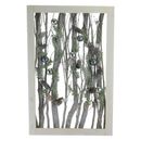 Northlight Seasonal Decorated Standing Birch Branches in Wood Frame Table or Wall Decoration in Gray | 22.5 H x 14.5 W in | Wayfair 32620401