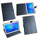 Zaoma PU Leather Flip Flap Case for Huawei MediaPad T3 10 9.6" Model No. : AGS-W09 / AGS-L09 - Black