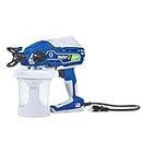 GRACO Magnum 26D686 TrueCoat 360 Variable Speed, Handheld Corded Airless Paint Sprayer, UK unit (220-240V, 50 Hz), household use, small decorative projects (max. pressure 138 bar), Blue