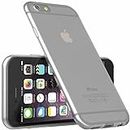 COVERNEWS Shock Proof Rubber Back Cover for Apple iPhone 5s - Transparent