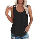 Racerback Tank Tops for Women Crop Top Tank Top High Neck Sleeveless Top March Big Sale Prime Big of Deal Days 2024 Workout Tops Plus Size Senior Discount for Prime Membership B-Black