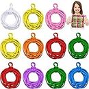 Loom Potholder Loops Weaving Loom Loops Weaving Craft Loops with Multiple Colors for DIY Crafts Supplies, Compatible with 7 Inch Weaving Loom (288 Pieces)
