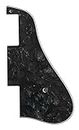Guitar Pickguard For Epiphone ES-339 Style Scratch Plate (4 Ply Black Pearl)