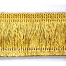 Belagio Enterprises, Inc. Fringe Trim Fabric in Yellow | 6 W in | Wayfair BF3-4045-10