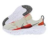 Nike Women's Crater Impact Light Bone/Black-Bright Crimson-Orange Running Shoe (CW2386-003)