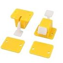 Aexit 2 Pcs Plastic Prototype Test Fixture Latch Yellow White for PCB Board (7661cf421415d9a34f7a149032209872)