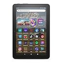 Amazon Fire HD 8 tablet, 8” HD Display, 64 GB, 30% faster processor, designed for portable entertainment, (2022 release), Black