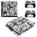 Regular PS4 Anime Ahegao Sexy Vinyl Skin for Console Controllers Stickers Decal