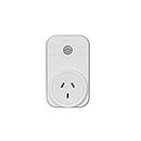 Smart Plug，WiFi Socket Compatible with Alexa and Google Assistant, No Hub Required, App Support Control Your Devices from Anywhere (White)