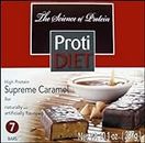 Protidiet Supreme Caramel (with Chocolate) High Protein Bars (Box of 7)