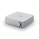 WiiM Amp : Amplificateur de Streaming Multi-pièces avec AirPlay 2, Chromecast, HDMI et contrôle Vocal - Streaming Spotify, Amazon Music, Tidal et Plus Encore (Argent)