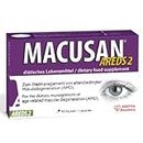 Macusan AREDS2 Formula for The Intensive Therapy Against Age-Related Macular Degeneration (AMD) with Lutein, Zeaxanthin, and Vitamins | Dietary Supplements for Healthy Vision - 60 Tablets