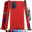 Shockproof Case For Samsung Galaxy Note 10 10+ Plus Heavy Duty Cover + Belt Clip